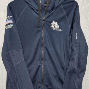 Michelin Men's Motorcycle Riding Hoodie Jacket with Embroideries by Hylete L